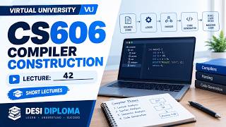 CS606 Short Lectures | Lecture 42 | Code Generation & Optimization | Compiler Construction