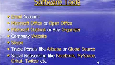 Technology Roadmap Video for Import Export Trading Business Part-1