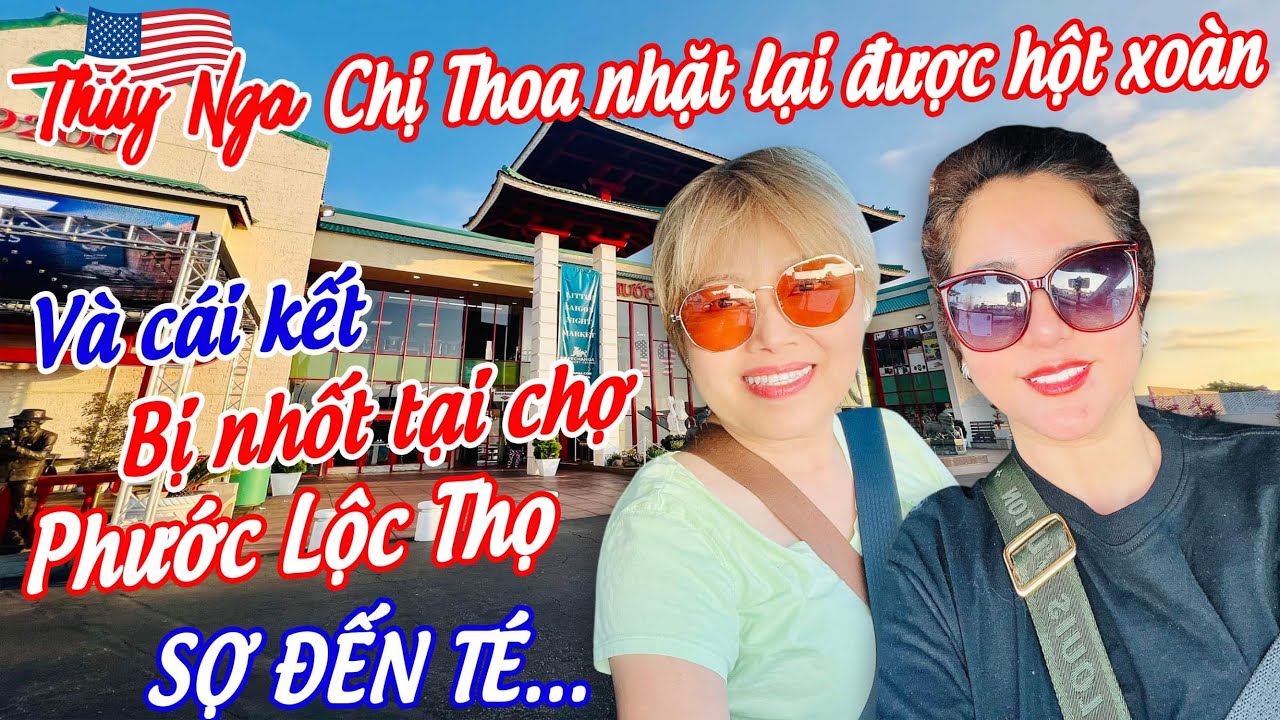 Chị Thoa nhặt lại được hột xoàn và cái kết bị nhốt tại chợ Phước Lộc Thọ… sợ đến té…