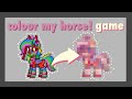 colour my horse! game | Pony Town