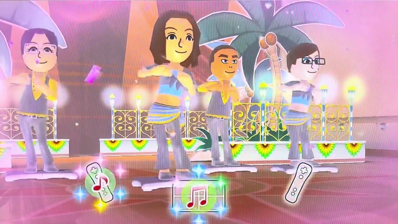 Wii Fit U Dance All 6 Songs Music Style Advanced  