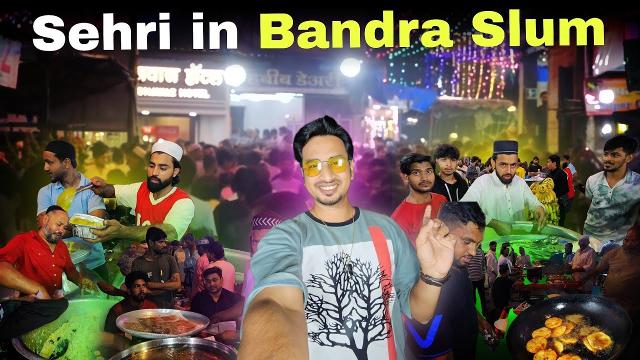Ramadan Mumbai 🇮🇳 | 4 AM Sehri in Bandra Bahrampada Slum 😍