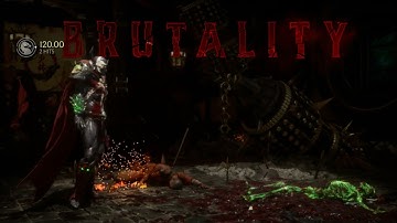 MK11 Spawn From Hell Brutality