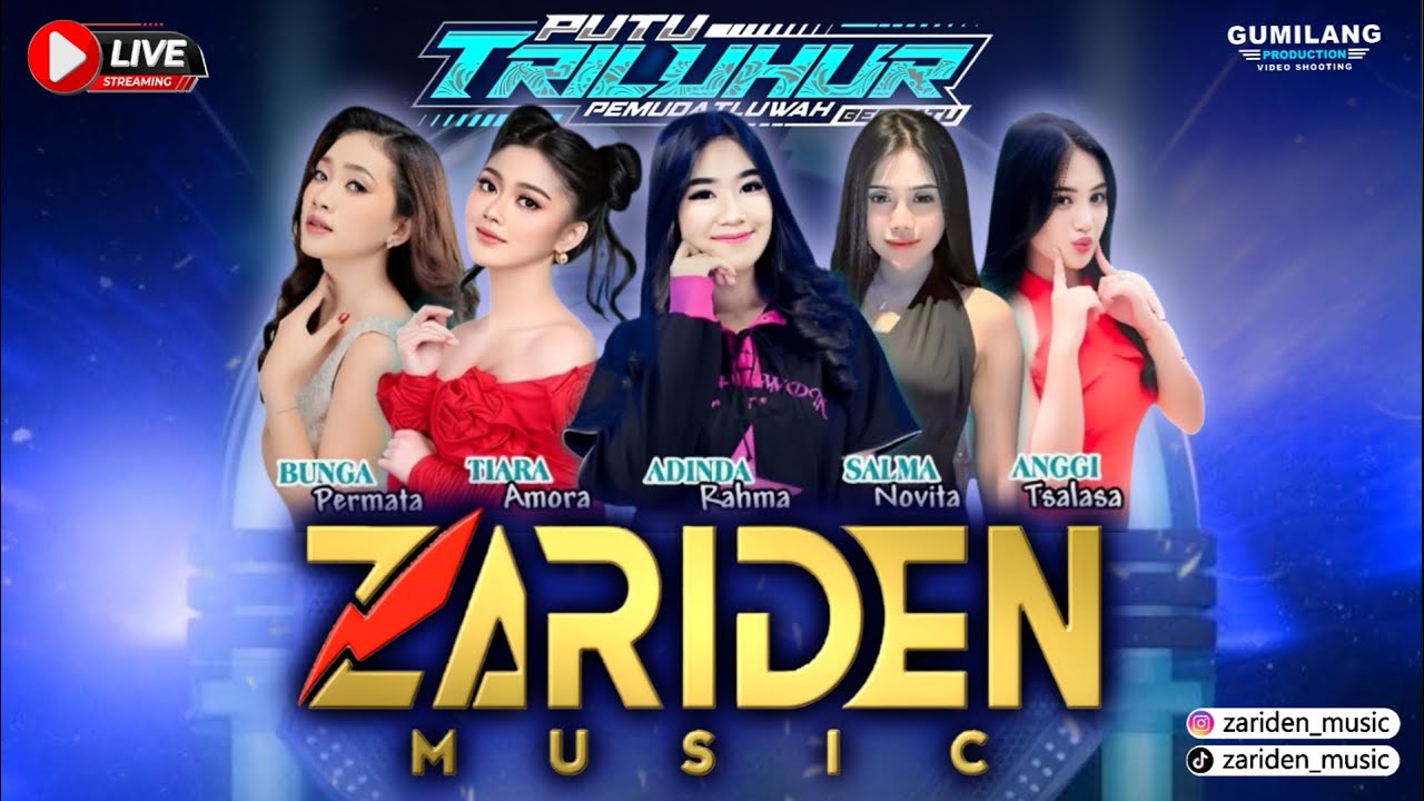 🔴LIVE ZARIDEN MUSIC - PUTU TRILUHUR PEMUDA TLUWAH BERSATU - TLUWAH JUWANA PATI - ARYA AUDIO