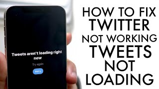 How To FIX Twitter Not Loading Tweets! (2021)