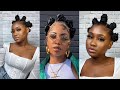 HOW TO BANTU KNOTS Step by step | Dearra inspired