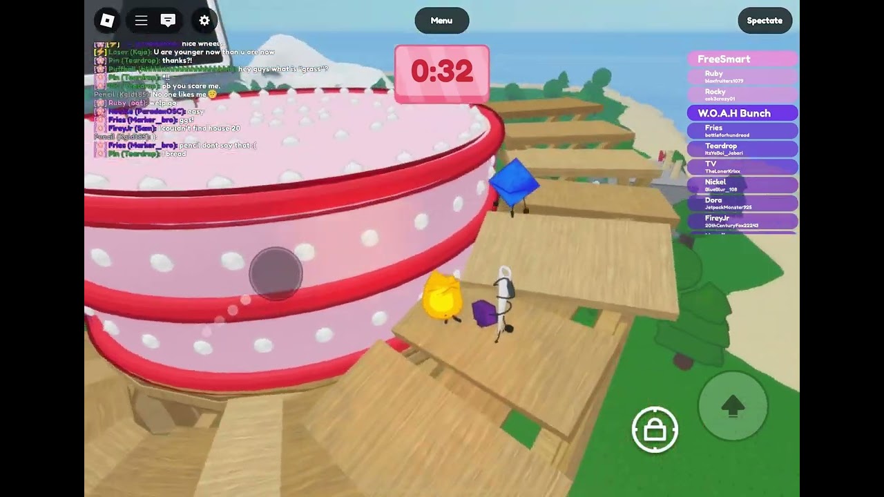 Playing BFDIA Roblox with @ItsParadoxOfficial 