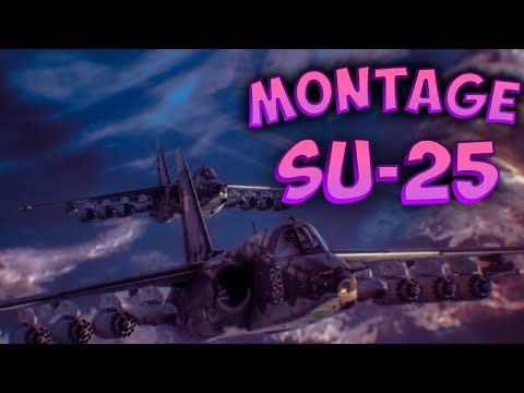 СУ 25 В WAR THUNDER! SU-25 WAR THUNDER MONTAGE!