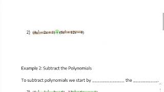 Information Multiplying Polynomials - Box Method Update