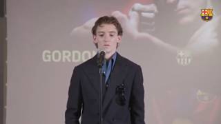 Anthony Gordon Habla En Espaol En Su Presentacin Con El Fc Barcelona