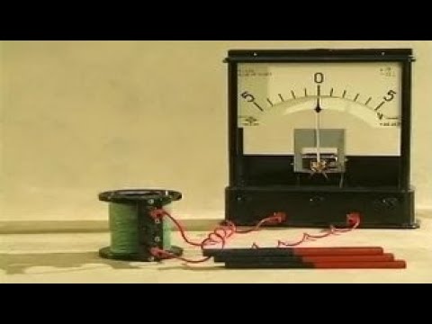 Опыты по физике. Закон электромагнитной индукции