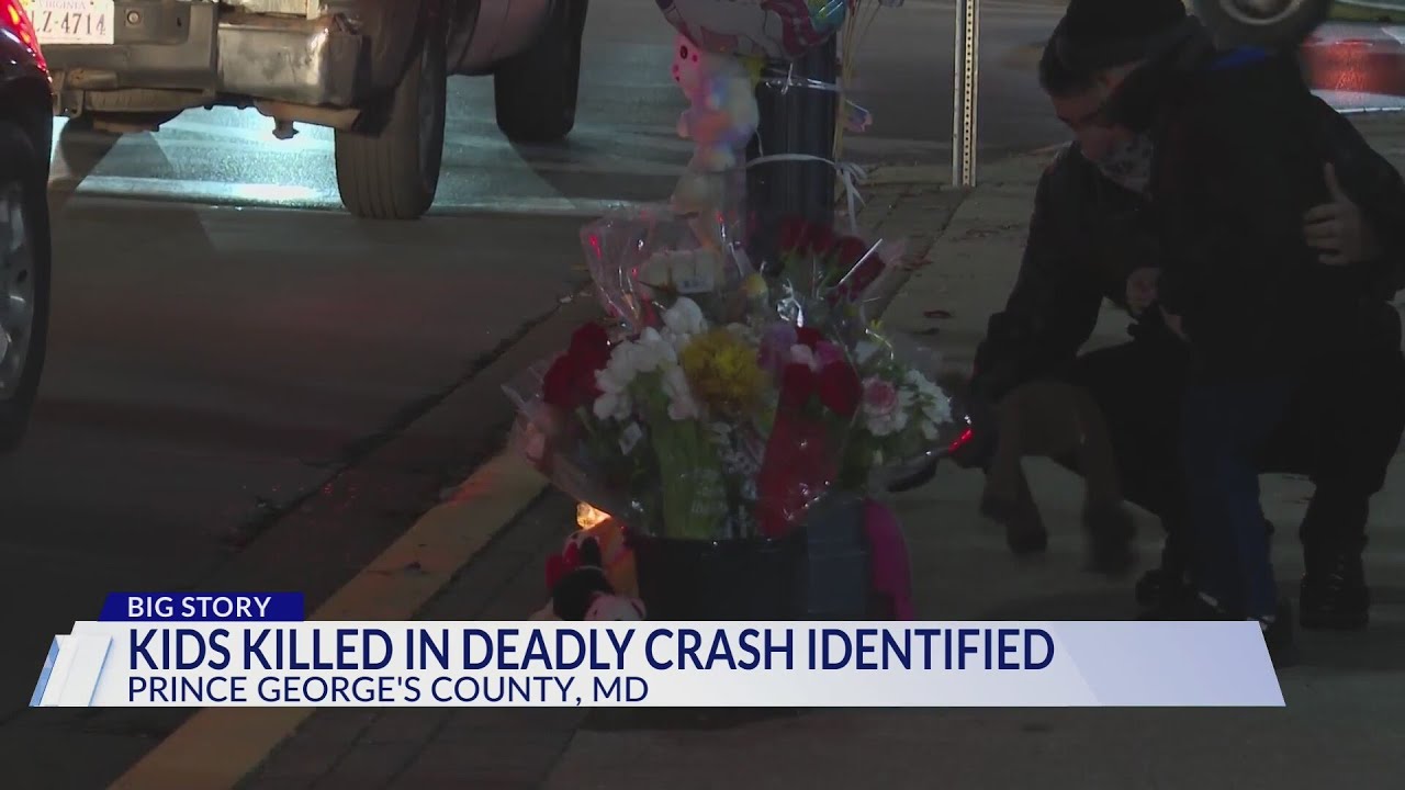 Prince George's County police identify 2 kids killed in collision while ...