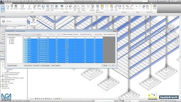 AGA-CAD - BIM Tree - Automatically Inserts Structural Connections