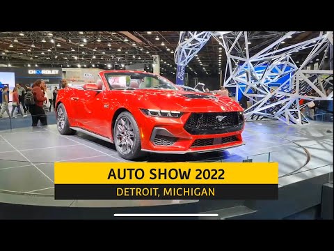 Detroit Auto show 2022 Tour | New Cars And Trucks of The 2022  Detroit Auto Show | Car Cinematic 4k