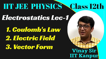 Electrostatics Lec1. Coulomb