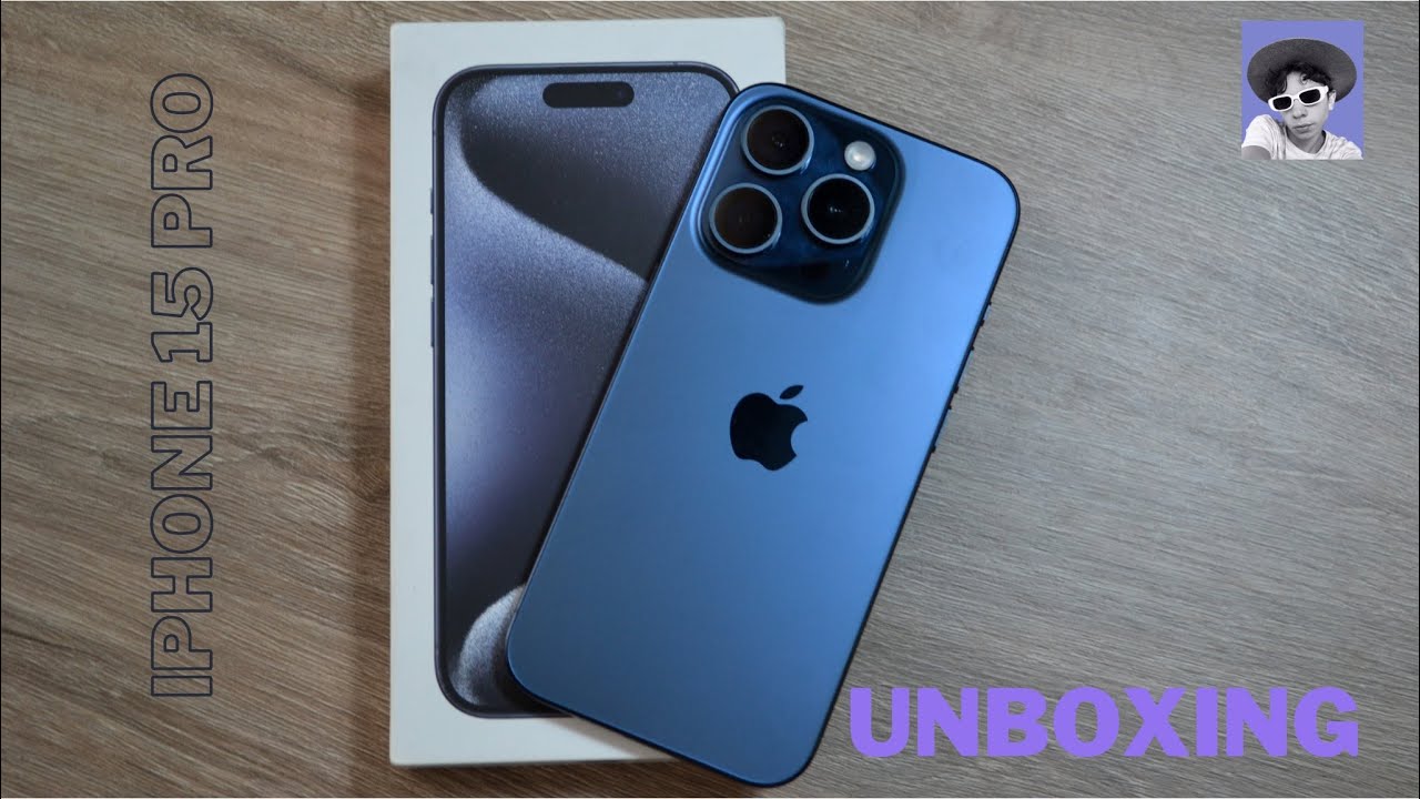 Unboxing - iPhone 15 Pro (256GB, Blue Titanium) 