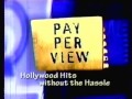 Pay per view music and film opening late 90searly 2000s
