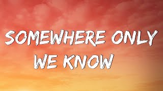 Keane  Somewhere Only We Know s