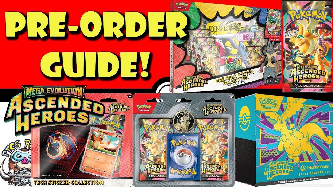 The Complete Ascended Heroes PreOrder Guide! Biggest Set of the