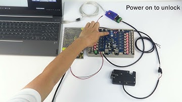 ABS 550lbs Access Control  Lock For Storage Cabinet Waterproof Electric