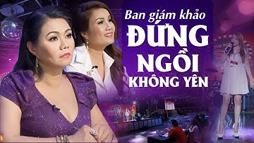 NSUT Ngọc Huyền Và Ca sĩ Hạ Vy Đứng Ngồi Không Yên Khi Thí Sinh Cất Tiếng Hát Gõ Cửa Trái Tim