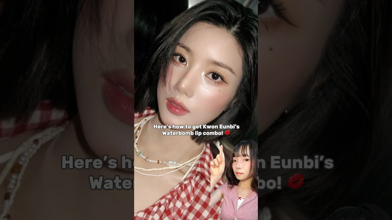 Trying Kwon Eunbi’s Waterbomb Lip Combo! 