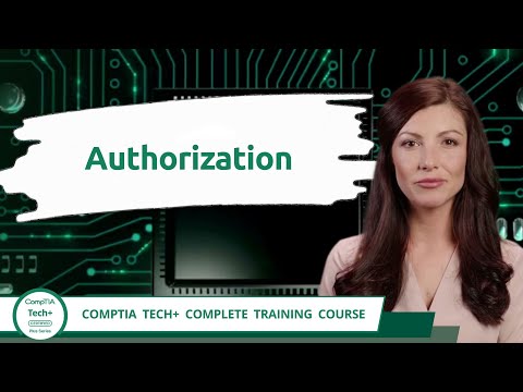 CompTIA Tech+ (FC0-U71) | Authorization | Exam Objective 6.1 | Course Training Video