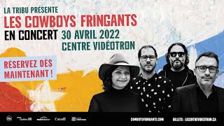 Les Cowboys Fringants en concert à Québec le 30 avril