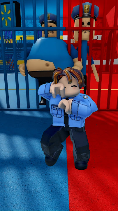 Bacon cop dance in front of slim and fat barry #shorts