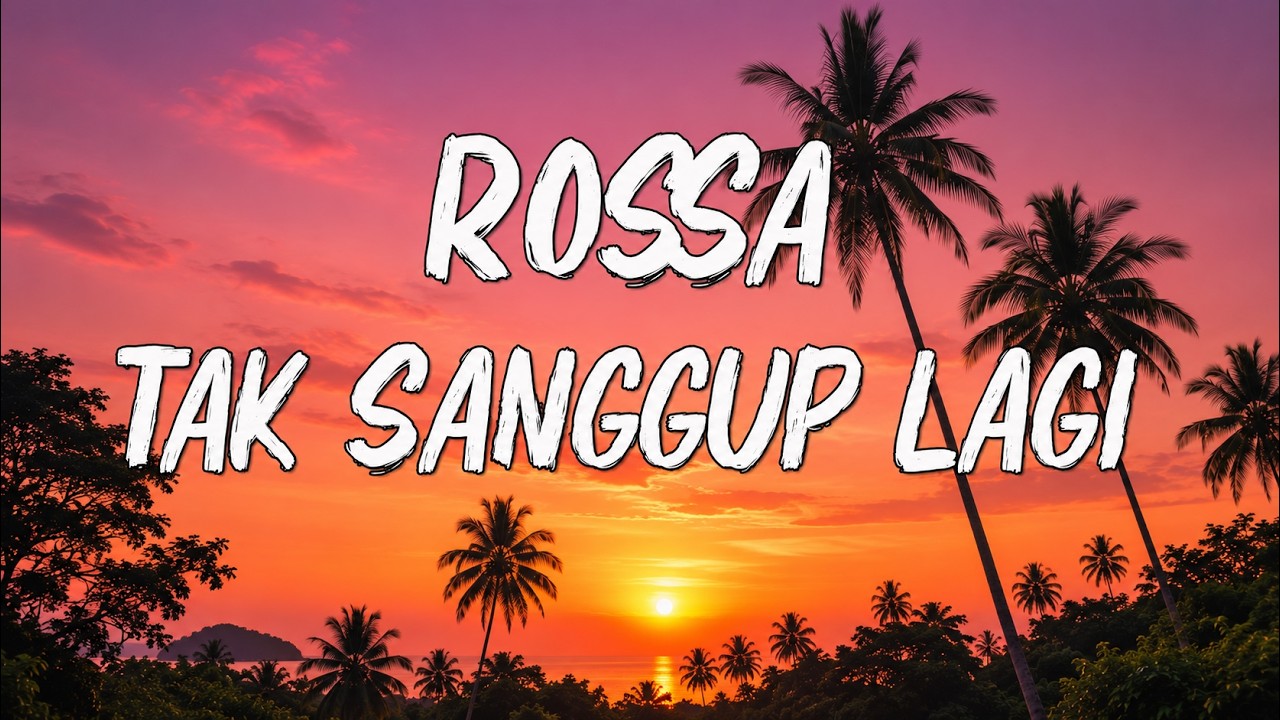 Tak Sanggup Lagi - Rossa - Lirik Lagu