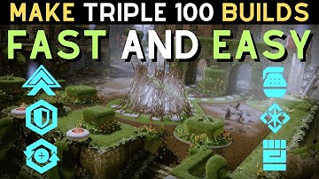 The FASTEST & EASIEST Triple 100 Build High Stat Armor Farm EVER! (ALL Steps Explained!)