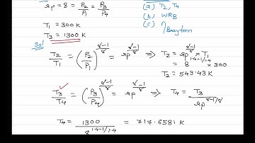 Problem on Brayton cycle