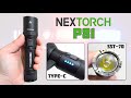 NEXTORCH P81 Law enforcement patrol flashlight - SST70 - Type C USB - 2600 lumens - dual switch