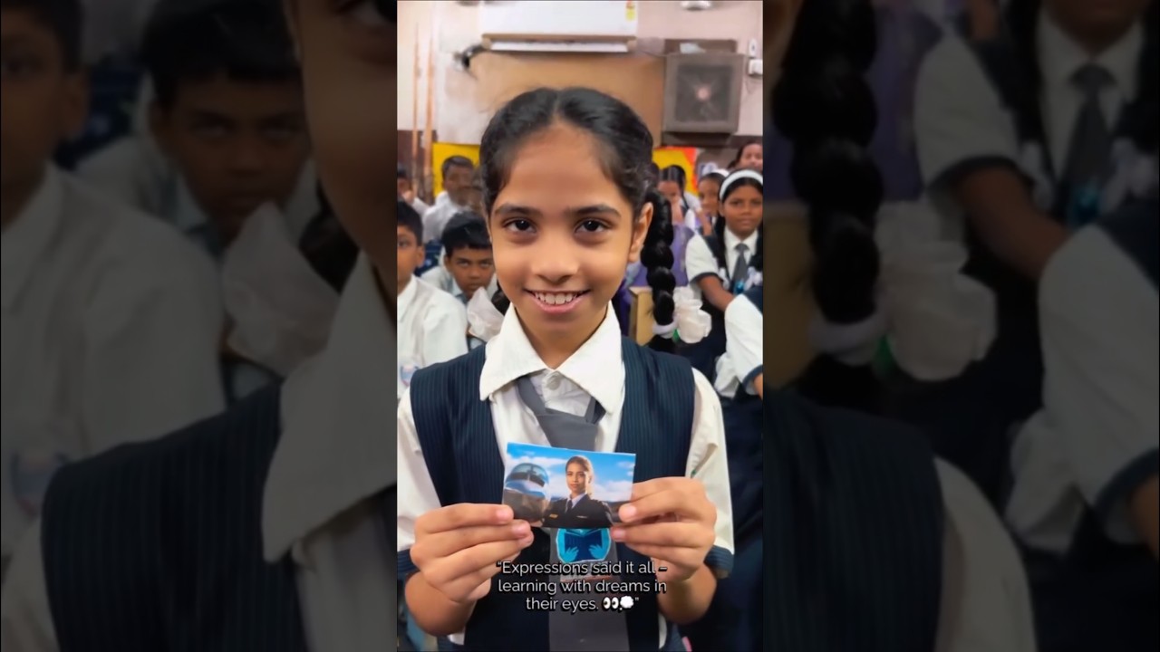 ✨Our Future Vision!✨ Students visualized their dreams through AI&mdash;smiles & hopes shining bright 🌟