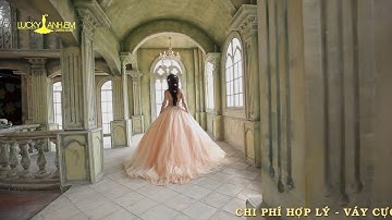 Váy cưới vàng đồng phong cách hoàng gia - PT12 | Chụp Ảnh Cưới Chuyên Nghiệp Tại HCM