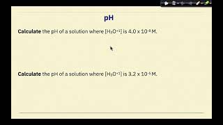 AP Chemistry Acid Base Equilibrium The pH Scale and Calculations with pH, pOH, [H3O+1]  and [OH-1]