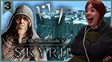 I REACHED HIGH HROTHGAR! | mij plays Skyrim Part 3