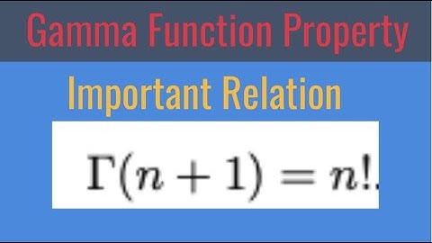 Bridging the Gap: Unveiling the Link Between Gamma Function and Factorials | Γ(n+1) = n!