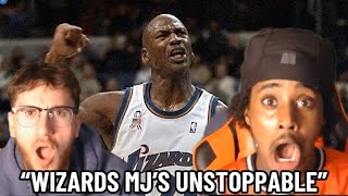 Showing My LeBron Fan What 40 Year Old MJ Did With the Wizards