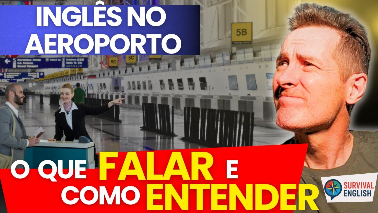 Como PERGUNTAR? Como ENTENDER? Inglês sem ser fluente! O básico que todos devem saber!  ✈️
