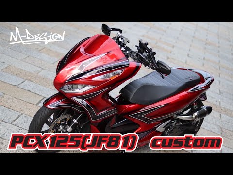 PCX125 JF81】LED,100発以上、フルカスタム車両。 - YouTube