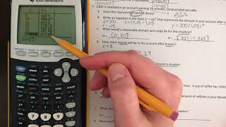 7-1 Exponential Applications