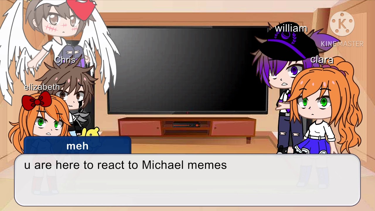 Aftons react to Michael memes || part 1 || video links in desc || - YouTube