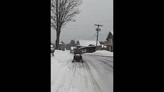 Snowmobiling in Forestport 2/18/24 #snow #winter #snowmobile