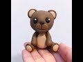 Teddy bear cake topper tutorial