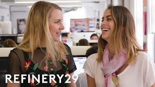5Minute Desk Organization With Lucie Fink! | Bea Organized | Refinery29