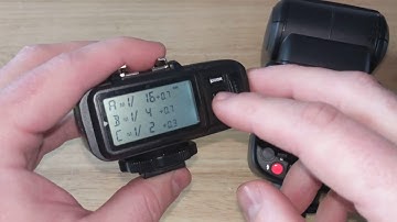 Setting up a Godox X1T to trigger a V860II off camera - Quick and Dirty - Episode 4