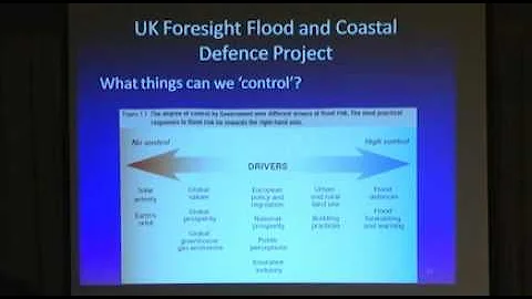 Denise Reed - Drivers of environmental change: the case of the world's coastlines