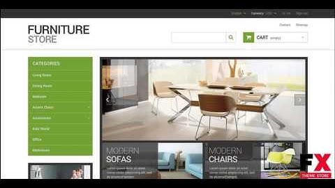 Preview Furniture Responsive PrestaShop Theme TMT