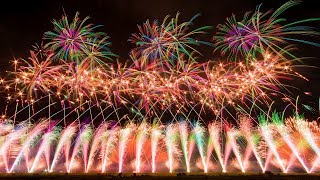 【4K】2019 神明の花火 グランドフィナーレ♪ Most Amazing Fireworks in the World【JAPAN】（演出：宮川 拓也氏）